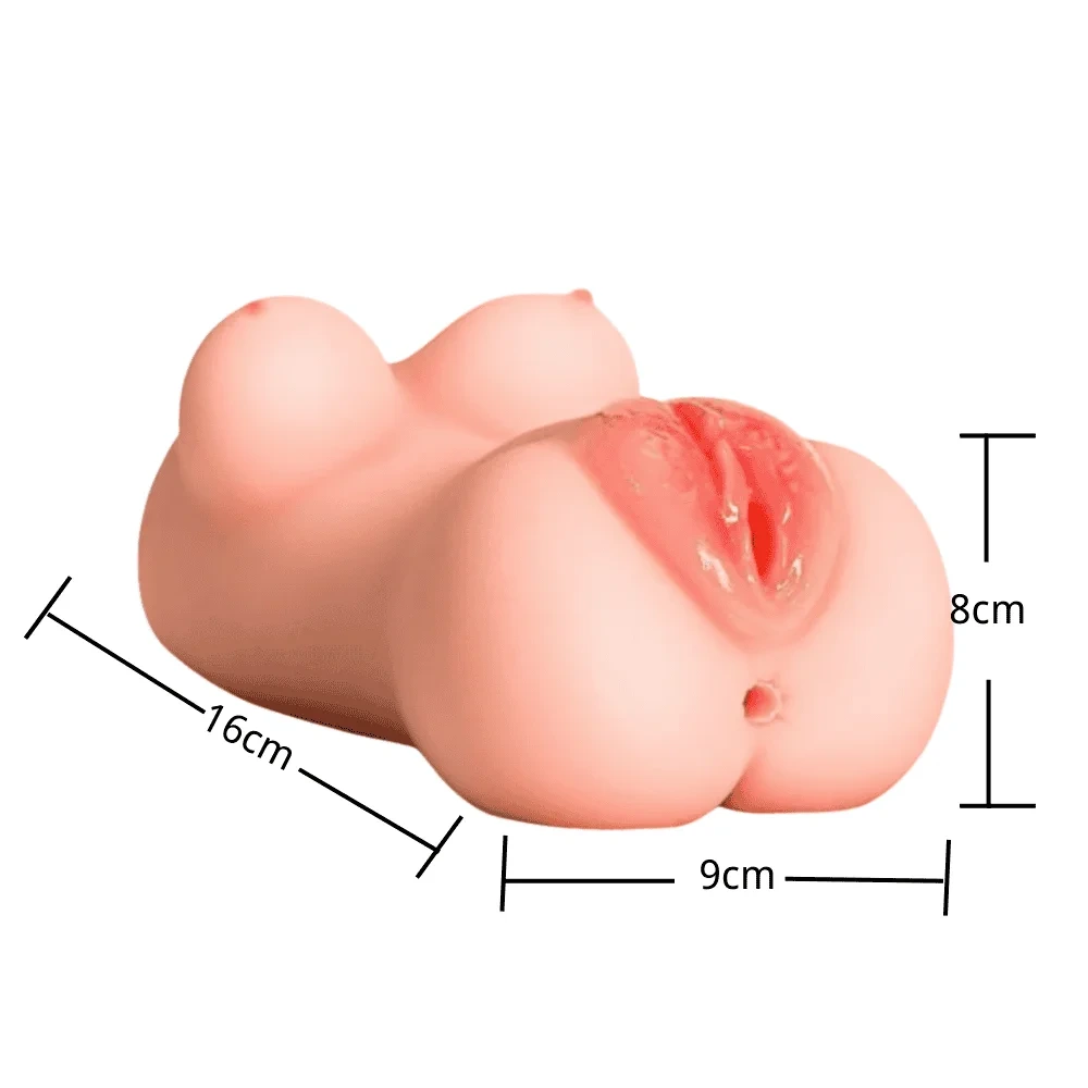 2in1 masturbator with breast