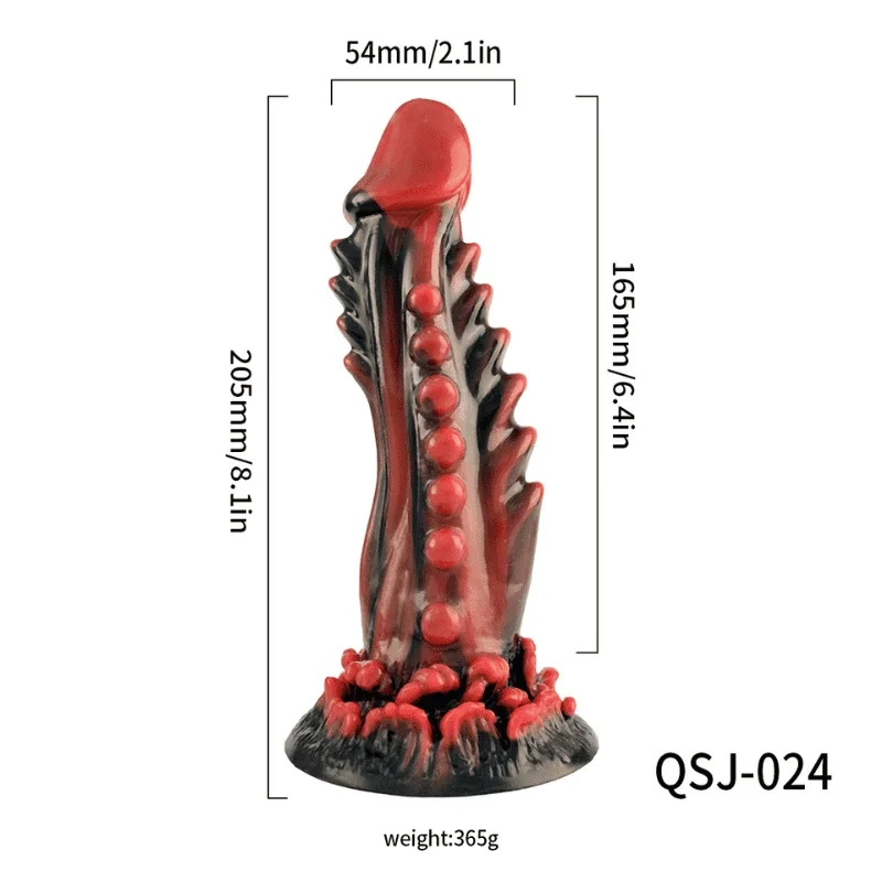 7.9 in*2.1 in Monster Alien Dildo 20*5.4 cm