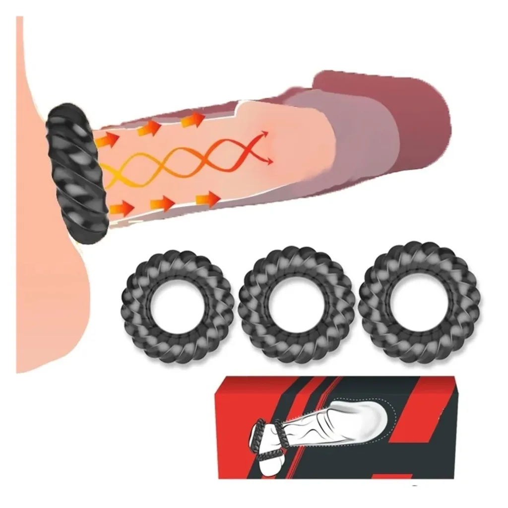 Cock ring set(3pcs)