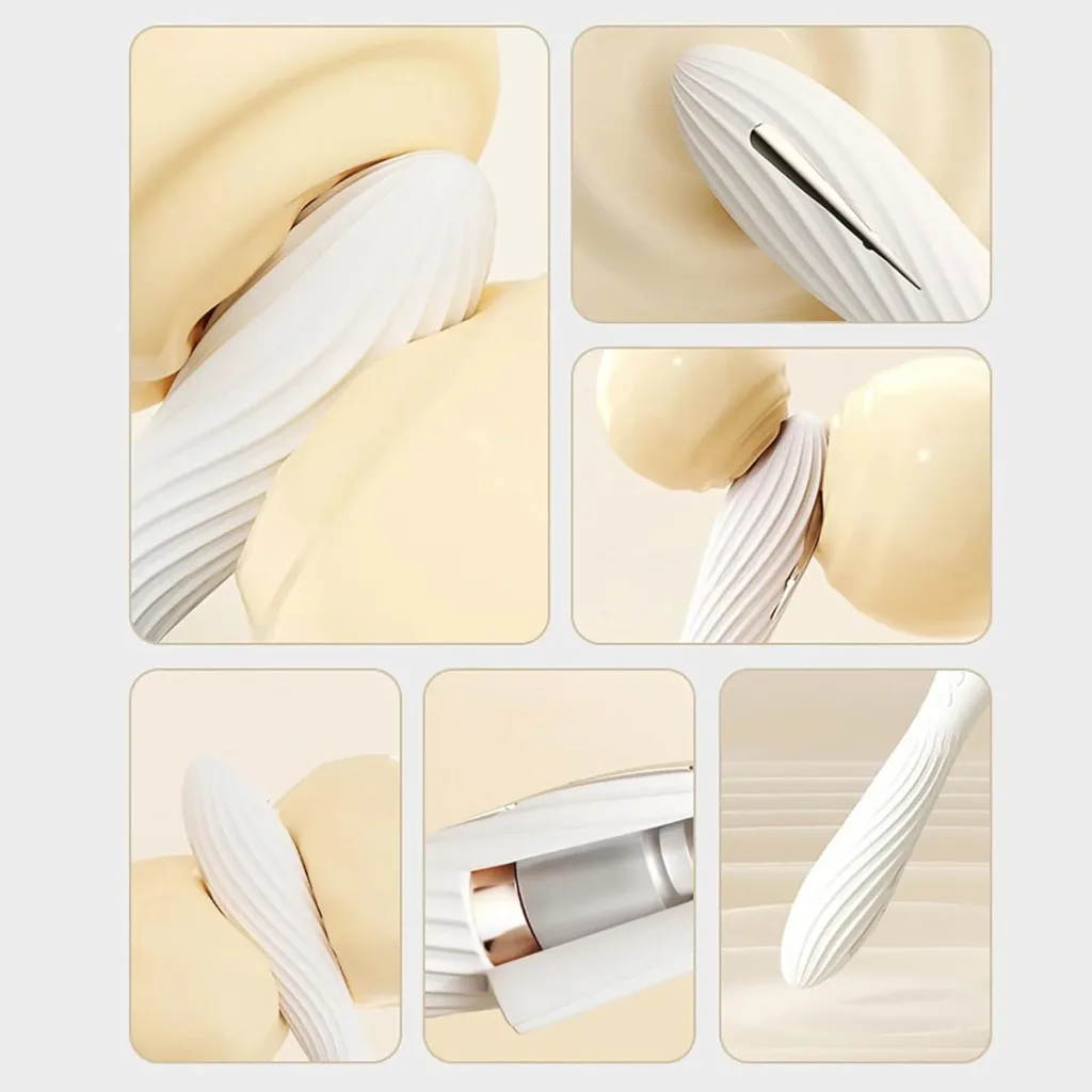 Electric shock vibrator strong vibration pulse female masturbator