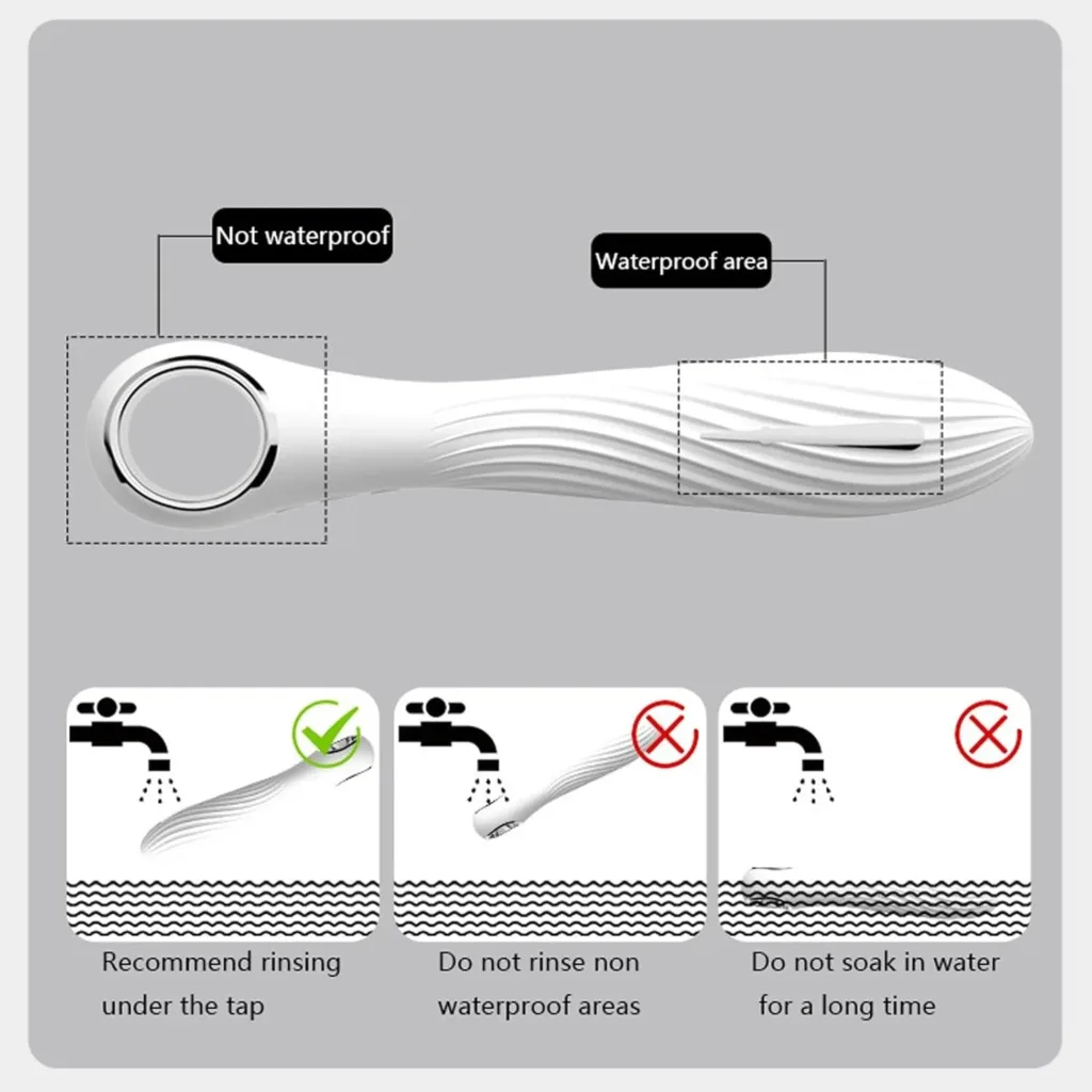 Electric shock vibrator strong vibration pulse female masturbator
