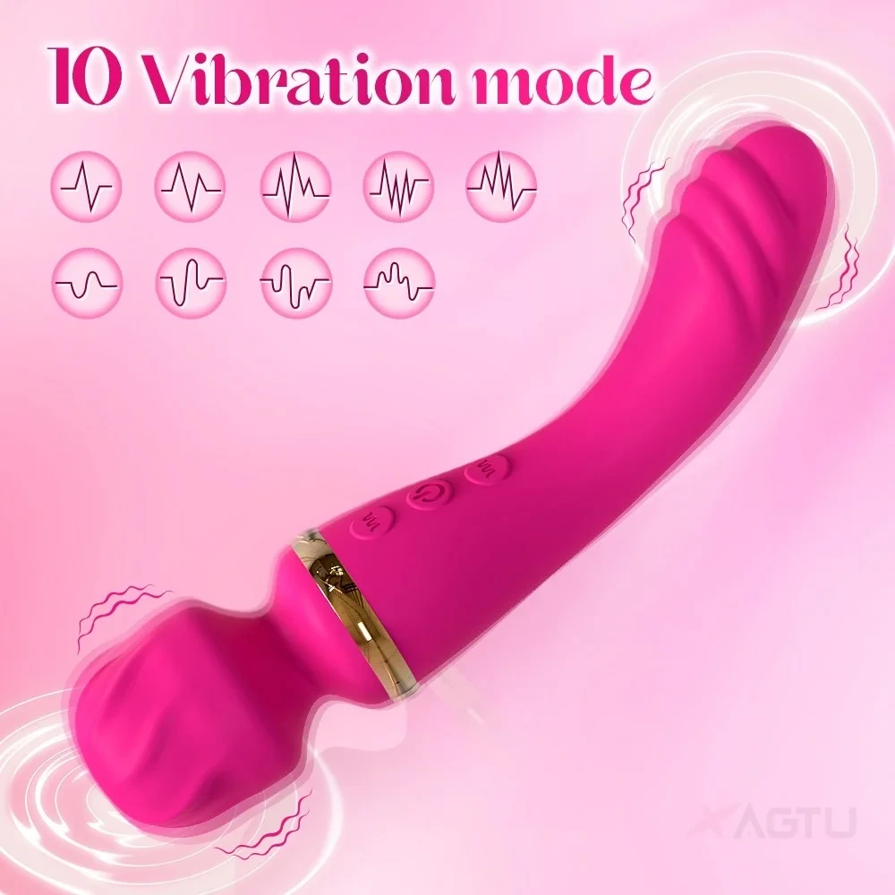 G-spot double-headed vibrator