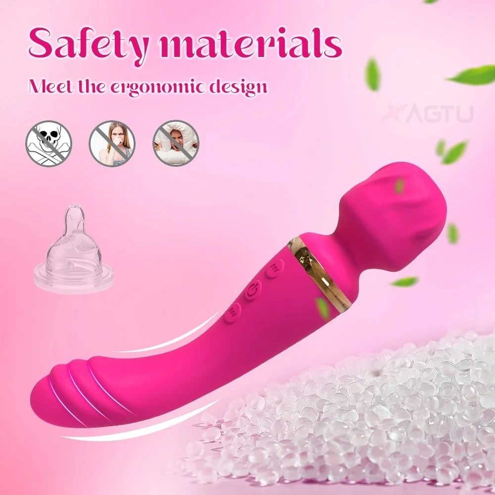 G-spot double-headed vibrator