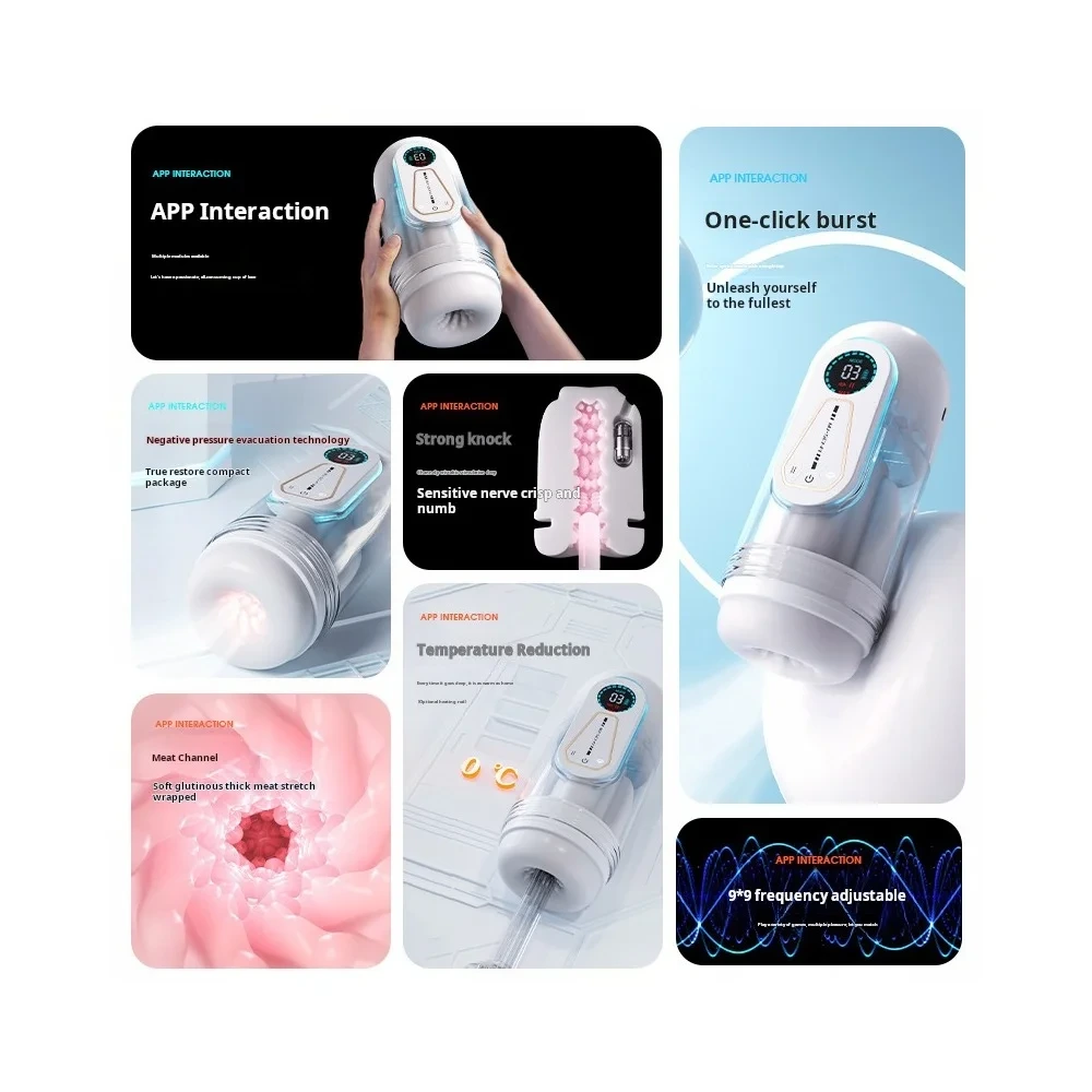2026 New AI Smart Interactive Masturbator