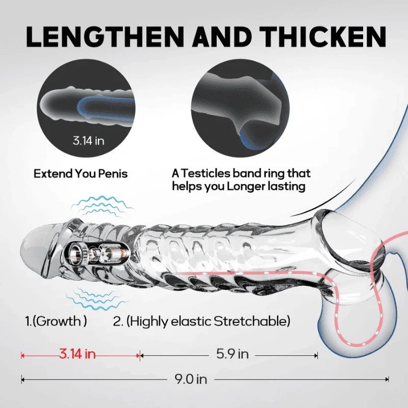 Vibrating penis sleeve