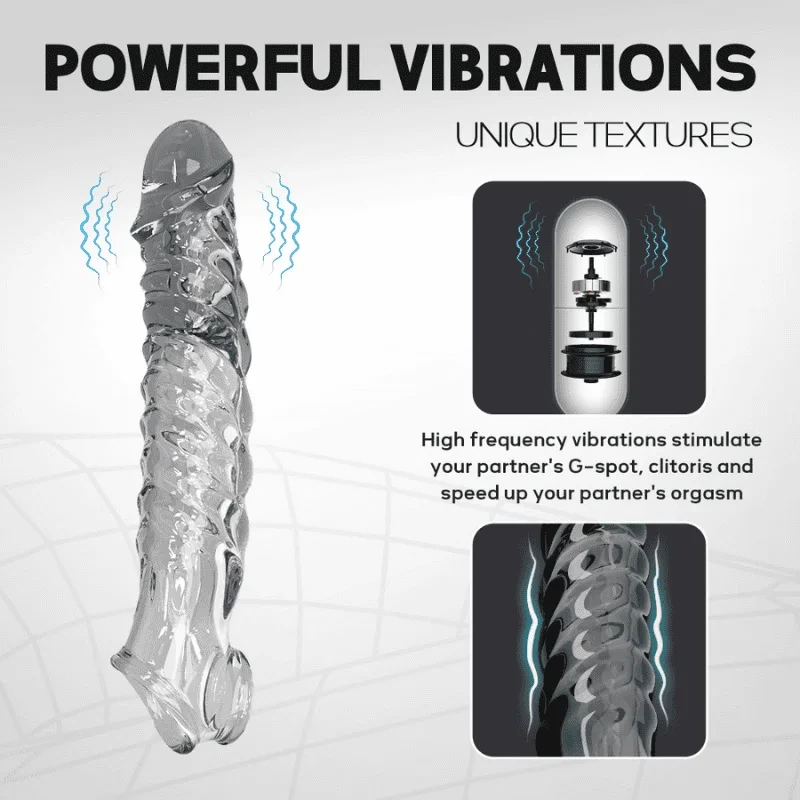 Vibrating penis sleeve