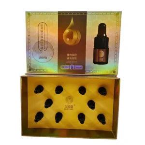 Erectile aid massage oil