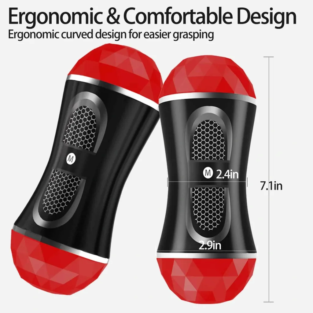 Double-Sided Manual Male Stroker
