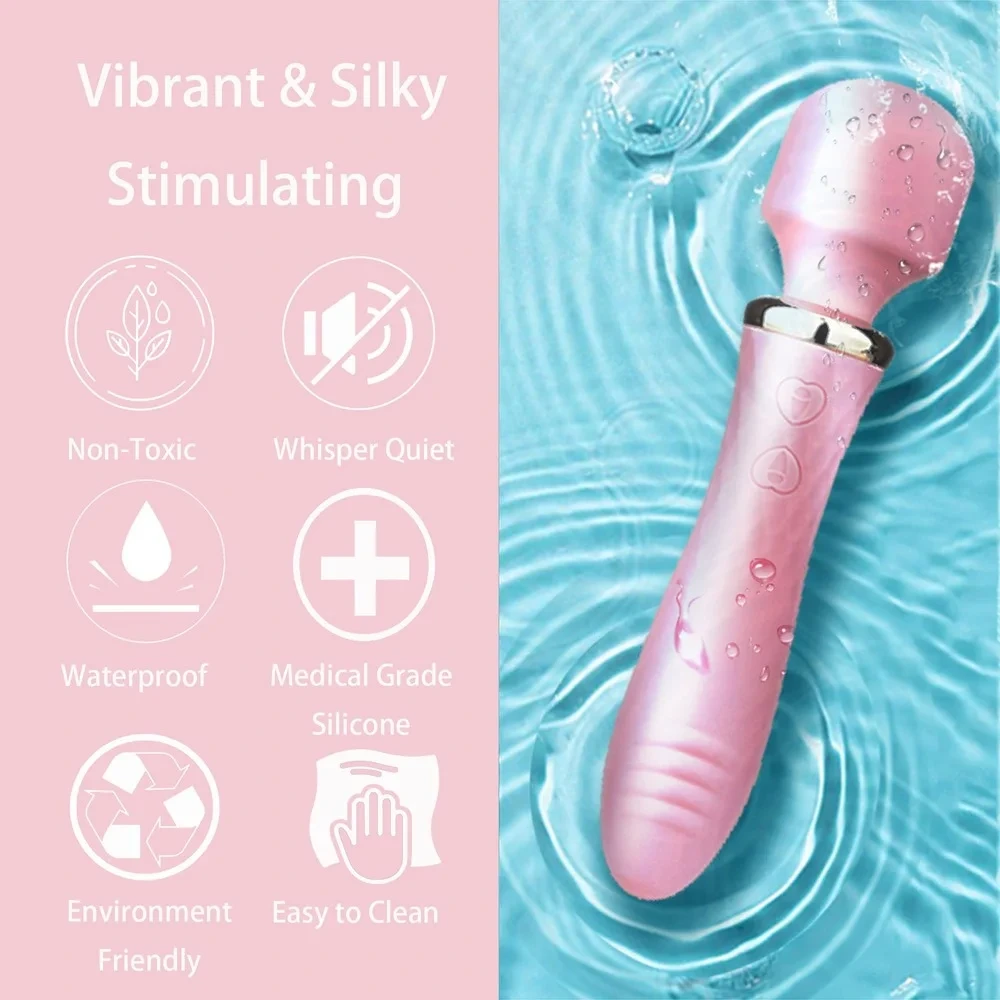 Dual-head heating Vibrators