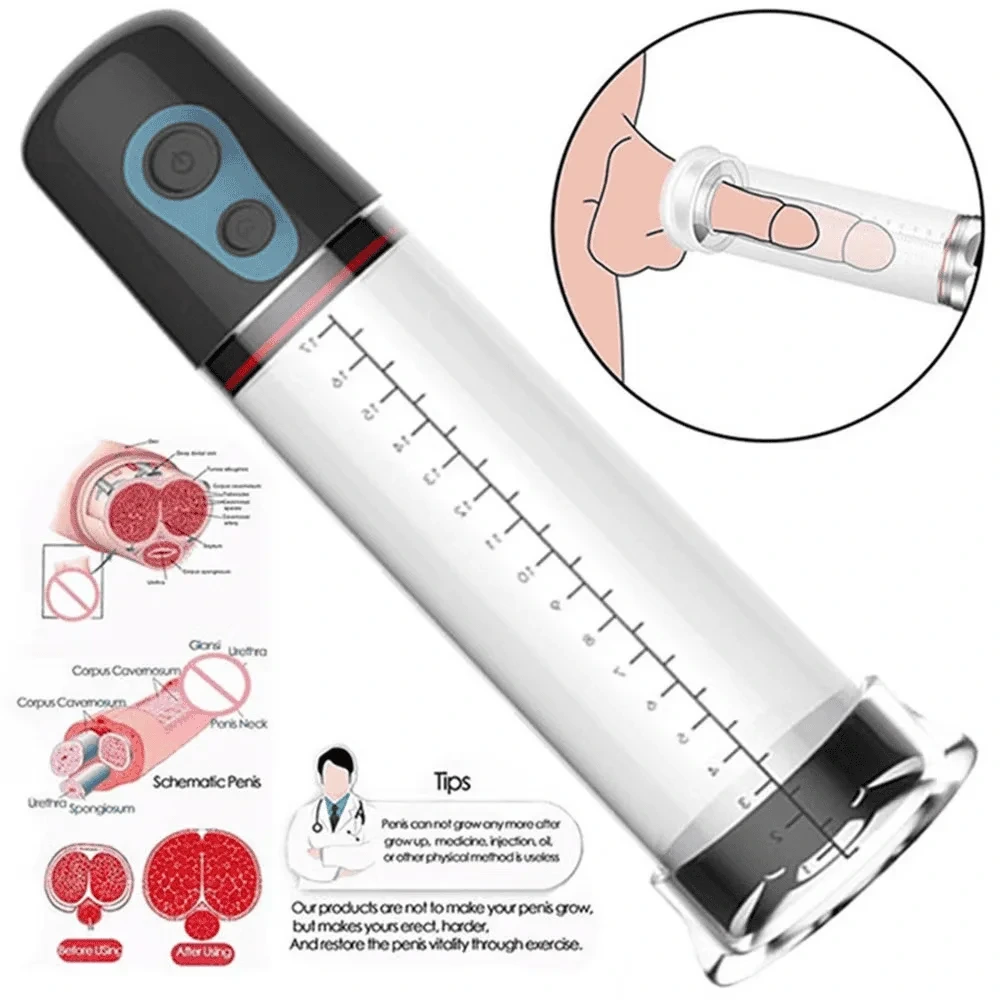 Electric Vacuum Penis Pump Trainer