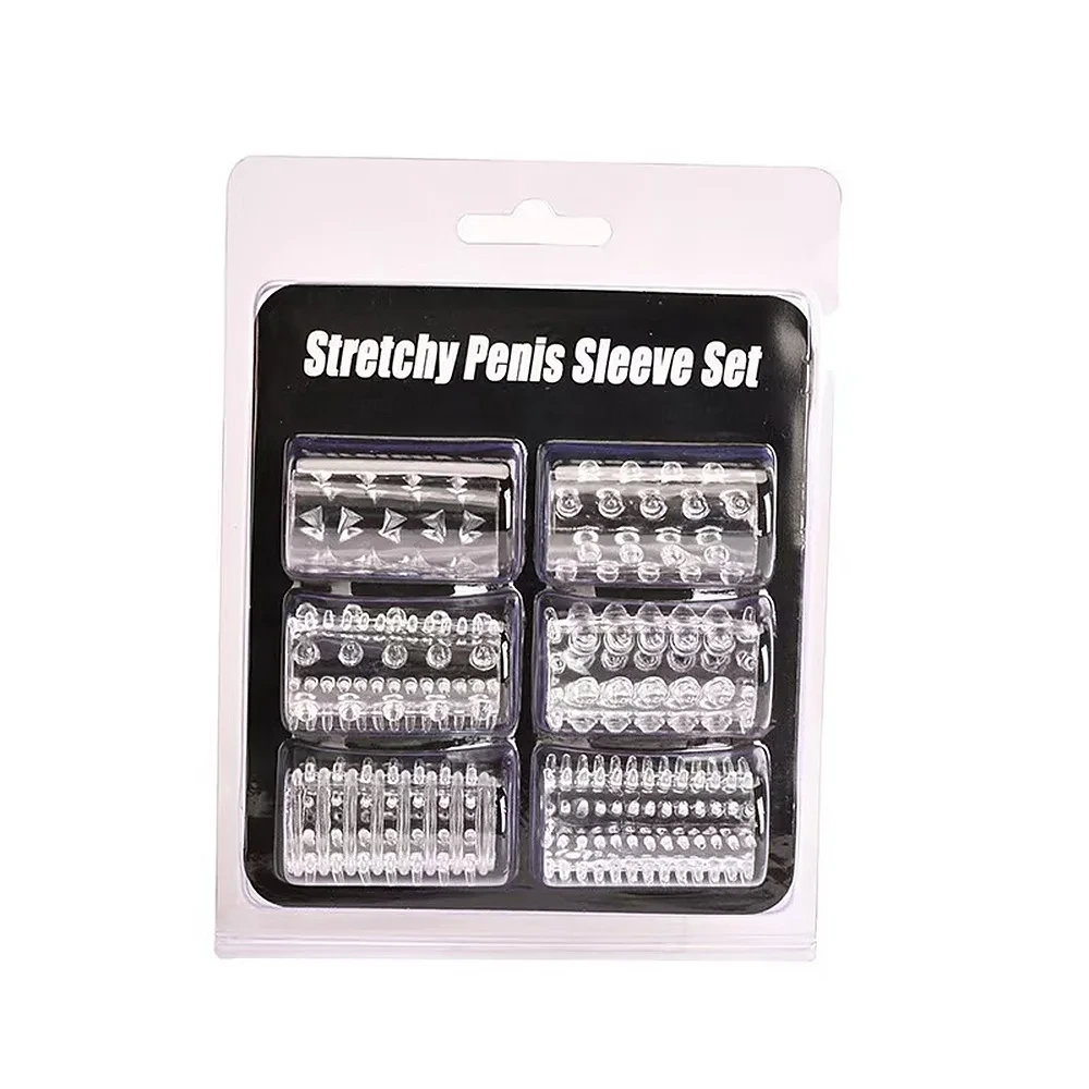 Silicone Penis Sleeve(6pcs)
